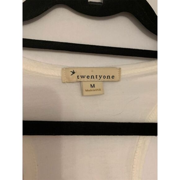 Forever 21 Tank Top Peacock Feather Design Boho Sleeveless Y2K  Medium FLAWED - Picture 3 of 16